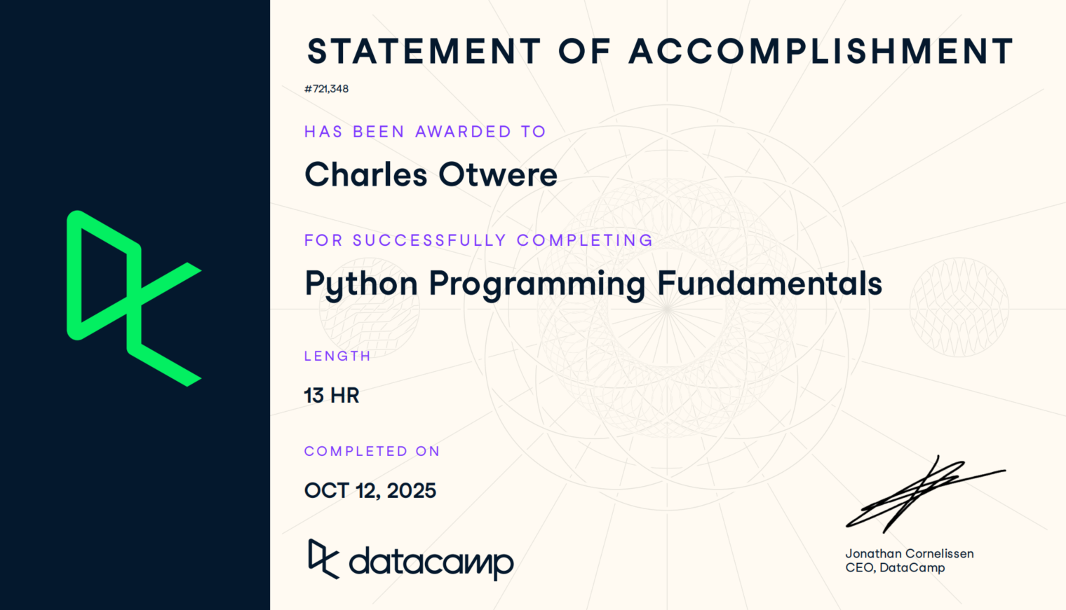 Python Programming Fundamentals
