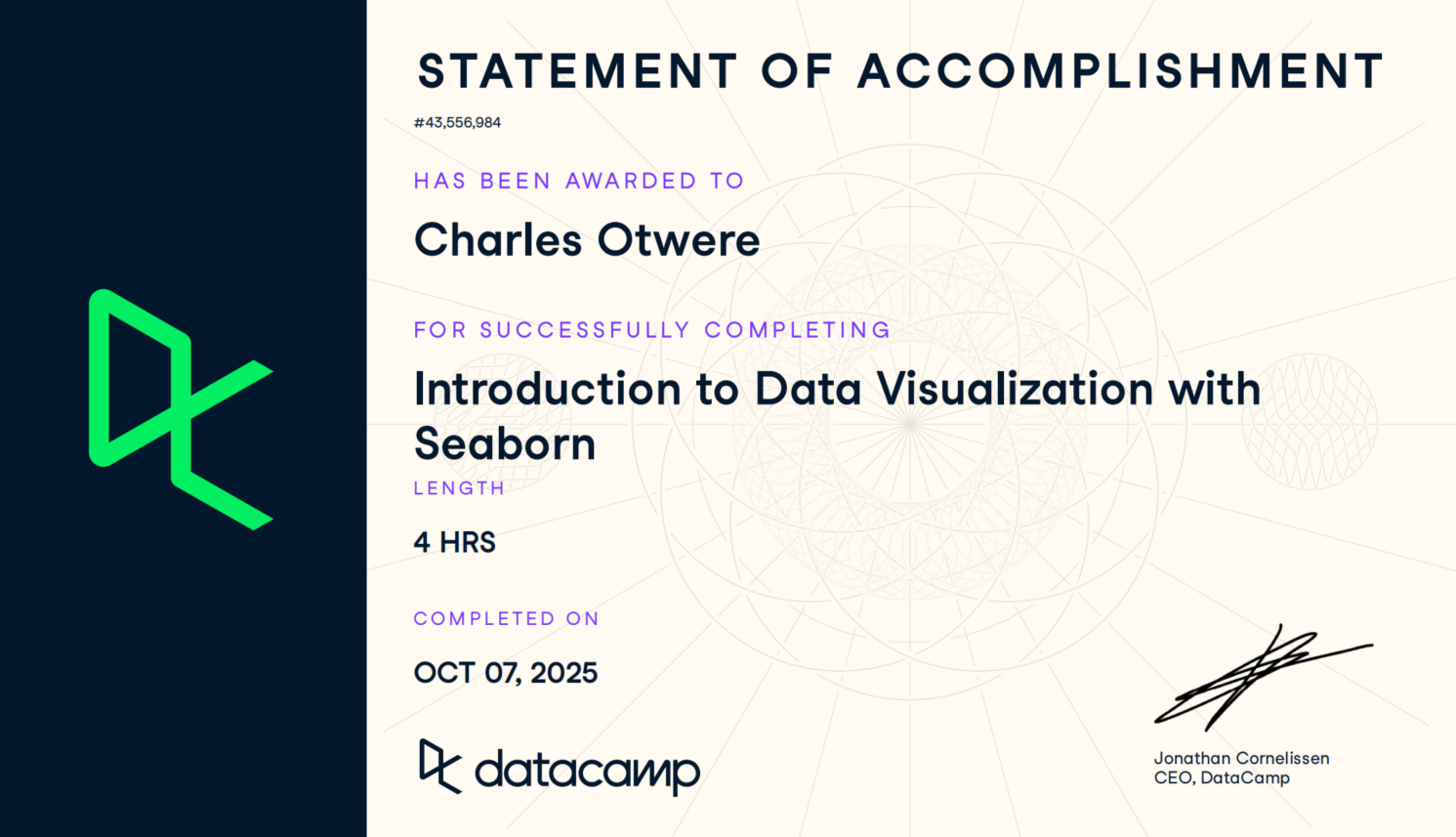 Introduction to Data Visualization with Seaborn